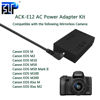 Picture of F1TP ACK-E12 AC Power Supply Adapter DR-E12 DC Coupler Kit for Canon EOS M M2 M10 M50 Mark II M100 M200 Cameras.