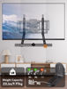 Picture of KAMIWI Soundbar Mount Bracket,SoundBar Mounts Under TV or Above TV,Soundbar TV Mount with 180° Adjustable Extension Plates and L-Shaped Hooks,Sturdy Soundbar Mounting Holder Max Load 22 Lbs