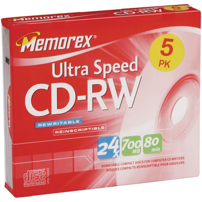 Picture of MEM03426 - Memorex CD-RW Discs