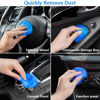 Picture of 2 Pack Keyboard Cleaner, Dust Cleaning Gel with 5 Keyboard Cleaning Kit Detailing Cleaning Putty for Car Dash & Vent Universal Office Electronics Cleaning Kit Laptop, Calculators, Speakers & Printers