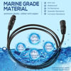 Picture of NMEA 2000 (N2K) Backbone, Drop or Extension Cable 1 Meter (3FT 3 Inches) for Lowrance Simrad B&G Navico Garmin Networks, 5 Pin M12 Thread IP67 Waterproof