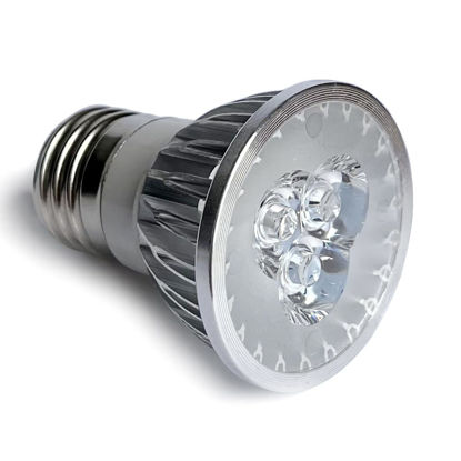 Picture of Klgeivb 940nM IR Illuminator, E26 E27 Infrared Spotlight Light Bulb Lamp 9W (3 High Power 3Watt LED), 45°, to Enhance Night Vision of IR Cameras, for CCTV Clear Surveillance Images at Night (940nm)