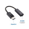 Picture of Cable Matters 8K DisplayPort 1.4 to HDMI 2.1 Adapter with 4K 120Hz / 8K 60Hz, 48 Gbps Unidirectional DisplayPort to HDMI 2.1 Cable Adapter in Black, Support for RTX 3080/3090, RX 6800/6900 and More