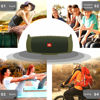 Picture of LTGEM Silicone Case Cover for JBL Charge 4 Speaker,Travel Protective Carrying Gel Soft Skin, Waterproof Rubber Pouch with Shoulder Strap(ArmyGreen)