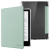 Picture of CoBak Case for Kindle Paperwhite (6.8" 11th Generation 2021 Released) & Paperwhite Signature Edition- New PU Leather Cover and Clear Soft Silicone Back Cover with Auto Sleep Wake Feature