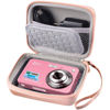 Picture of Digital Camera Case Compatible with Yifecial/for EROOLU/for VAHOIALD/for Kaisoon/for Kodak Pixpro/for Canon PowerShot ELPH 180 190/ for Sony DSCW800 DSCW830 Digital Cameras for Travel (Rose Gold)