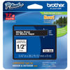 Picture of Brother International TZe335 P-Touch ~1/2" (0.47") White on Black Standard Laminated Tape - 26.2 ft. (8m)