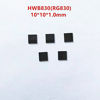 Picture of 5PCS HWB830 10101.0mm RG830 830nm Long IR Infrared Pass Filter Black Glass Visible Light Cut