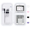 Picture of Hard Case Compatible with Texas Instruments TI-84 Plus CE/TI-84 Plus/TI-Nspire CX II CAS/TI-Nspire CX II/TI-83 Plus/TI-85 /TI-86 /TI30xs /TI36X Pro/TI 34 Color Graphing Calculator (White)