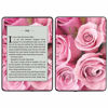 Picture of MightySkins Glossy Glitter Skin for Kindle Paperwhite 2018 Waterproof Model - Pink Roses | Protective, Durable High-Gloss Glitter Finish | Easy to Apply, Remove, and Change Styles | Made in The USA