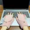 Picture of Winmany Women's & Men's USB Heated Gloves Mitten Full & Half Fingerless Winter Hands Warmer Laptop Gloves