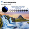 Picture of NEEWER 37mm MRC Variable ND Filter ND2-ND400, Neutral Density Adjustable ND Filter (0.3 to 2.7,1 to 9 Stops), Multi Layer Coated Optical Glass, Water Repellent & Scratch Resistant Ultra Slim Filter