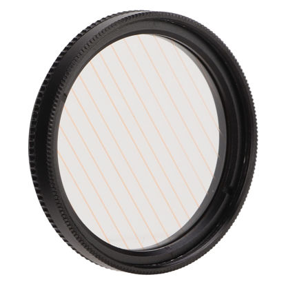 Picture of Gold Streak Special Effects Lens Filter, Camera Lens Filter with High Light Transmittance Anamorphic Light Flare Effect Filter for Shooting Night Lights(43mm)