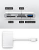 Picture of Oyuiasle USB C SD Card Reader, USB-C to SD MicroSD XD Picture MS Memory Stick Cards, Type C 5 Slots Memory Card Adapter for iPhone 15 iPad Mac Laptop MacBook and Android Galaxy More USBC Devices