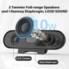 Picture of LXTNFU Computer Speakers for Desktop Monitor,Single USB Speakers for Desktop PC,Laptop Speaker with Loud Sound,Volume Control Easily Clamps to Monitors(USB-C to USB Adapter Included) (Black)