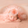 Picture of Newborn Girls Photo Prop Outfits Newborn Photography Props-Pink Tutu Skirt & Baby Girl Angel Wings Set- Newborn Photo Props Girl Newborn Girl Outfits for Photography