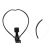 Picture of Generic POV Collar Neck-Hanging Selfie Video Stabilizer Camera Mount Hands Free Neck Mount Neck Hanging Mobile Holder Plastic Neck Clamp Phone Neck Mount Abs Hanging Neck Accessories, 23X16CM, Black