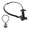 Picture of Generic POV Collar Neck-Hanging Selfie Video Stabilizer Camera Mount Hands Free Neck Mount Neck Hanging Mobile Holder Plastic Neck Clamp Phone Neck Mount Abs Hanging Neck Accessories, 23X16CM, Black