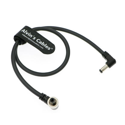 Picture of Alvin's Cables Right Angle DC to Locking DC Power Cable for SmallHD 702, Atomos Ninja V, Video Devices PIX-E7 PIX-E5 Monitor,Hollyland Mars 400s 45cm| 18inches