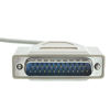 Picture of AYA DB9 (9-Pin) Female to DB25 (25-Pin) Male Serial Null Modem Cable (10Ft)