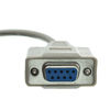 Picture of AYA DB9 (9-Pin) Female to DB25 (25-Pin) Male Serial Null Modem Cable (10Ft)