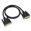 Picture of RIIEYOCA DB15 Male to Female Serial Cable, Male to Female 15 Pin Gold Plated Connecter Straight Through Cord, for Data Communication 1M（Black）