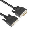 Picture of RIIEYOCA DB15 Male to Female Serial Cable, Male to Female 15 Pin Gold Plated Connecter Straight Through Cord, for Data Communication 1M（Black）