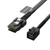 Picture of OIKWAN Internal Mini SAS HD SFF-8643 to Mini SAS SFF-8087 Cable, Internal Mini SAS HD Cable Compatible with RAID or PCI Express Controller(3.3ft/1M)