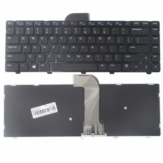 Picture of SUNMALL Keyboard Replacement Compatible with Dell Inspiron 14R 2158 3421 3437 5421 5437 15Z-5523 M431R,Vostro 2421, Latitude 3440 Series Laptop Black US Layout