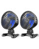 Picture of AaoLin 2 Pack USB Desk Fan, Table Fan with CVT Variable Speeds, Quiet Portable, Desktop Mini Personal Fan for Room, Home, Office