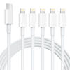 Picture of iPhone Charger 5 Pack 6FT USB C to Lightning Cable【Apple MFi Certified】iPhone Charger Fast Charging iphone lightning cable iphone charger cord for iPhone 14/13/12/12 Pro Max/11/Xs Max/XR/X,AirPods Pro