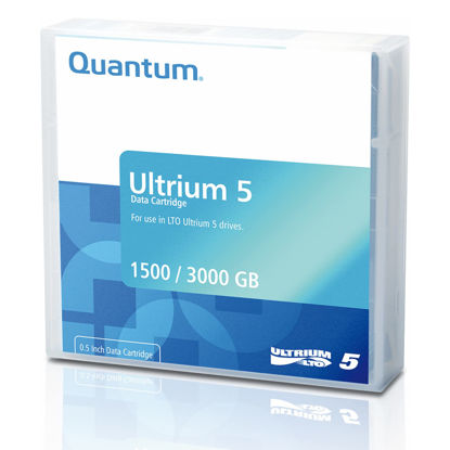 Picture of Quantum MR-L5MQN-01 LTO Ultrium 5 1.5/3.0TB Data Cartridge (Brick Red)