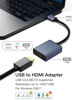 Picture of KLOMIER USB to HDMI Adapter - 3.0/2.0 Multi-Monitor Cable,Compatible with Windows 7/8/10/11 for Multiple Monitors