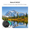 Picture of K&F Concept 82mm MC UV Lens Protection Filter with Lens Cap Cleaning Cloth Optical Glass Ultra Slim 18 Multi-Layer Coatings Camera Lens UV Filter (K-Series)