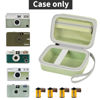 Picture of Digital Camera Case Compatible with KODAK EKTAR H35 H35N Half Frame Film Camera, Storage Holder Organizer for Kodak Ultra F9 M35 M38 Paper Shoot Camera, 35mm Film Rolls (Box Only) - Green