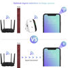 Picture of WiFi Extender Signal Booster Up to 5000sq.ft and 55+ Devices, WiFi Range Extender, Wireless Internet Repeater, Long Range Amplifier with Ethernet Port, 1-Key Setup, Access Point, Alexa Compatible