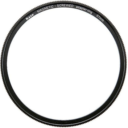 Picture of Kase 67mm DIY Female Adapter Ring Converts Conventional Screw-in Filter to Magnetic