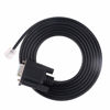 Picture of 6FT DB9 to RS-232 RJ11 6P6C Serial Cable for APC UPS Compatible with APC Rack PDU AP78xx AP79xx AP86xx AP88xx AP89xx Rack Automatic Transfer Switches AP7752 AP7752 AP7730 AP7732 AP772 094-0144A