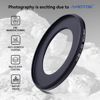 Picture of 105mm Lens to 86mm Camera Lens Adapter,105mm-86mm Filter Step-Down Ring,Compatible All 86mm Filter Accessory.Made from CNC Machined