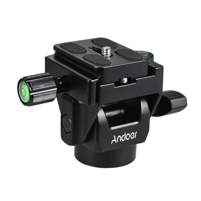 Picture of Andoer M-12 Monopod Tilt Head Panoramic Head Telephoto Bird Watching with Quick Release Plate