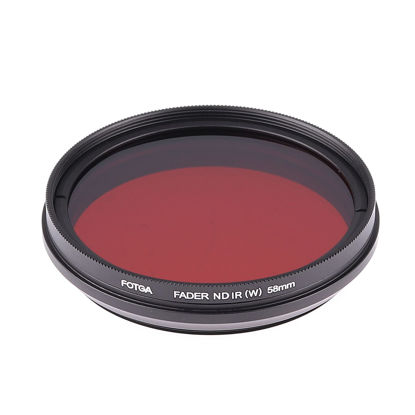 Picture of Foto4easy 58mm Infared Filter,Adjustable 530nm to 750nm Infrared X-Ray IR Filter for DSLR Camera Lens