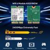 Picture of Intel AX201NGW Wi-Fi 6 Wireless Card M.2: CNVio2, Bluetooth 5.2, 2400Mbps 2.4 GHz 5 GHz Network Adapter for Laptop Support Windows 10/11 (64bit) Linux Chrome OS Only Available with Gen Intel 10+ CPU