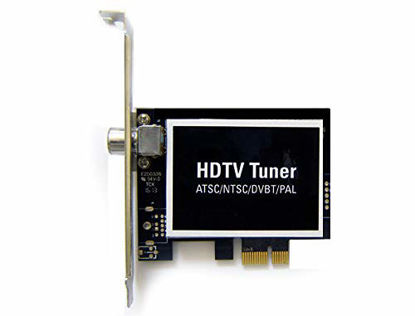 Picture of Hybrid Digital Analog ATSC DVB-T Clear-QAM NTSC PAL TV Tuner PCI Express Card for Desktop PC