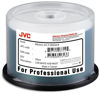 Picture of 100-Pak JVC (Ritek Pro) White Inkjet Hub 52X 80-Min CD-R's in Cakebox (2 x 50-Pak)