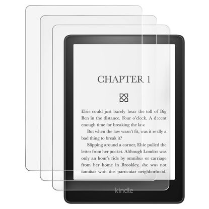 Picture of CoBak 3 Pack Anti-Glare Matte Screen Protector for 6.8" Kindle Paperwhite, Kobo Aura H2O Edition 2 - High Clarity, Fingerprint Resistance - PET Film