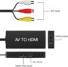 Picture of DigitPro RCA to HDMI Converter, AV to HDMI Converter Adapter, Composite to HDMI Converter, Wii/PS2/VHS/VCR/DVD/X box/n64 to HDMI Converter for New TV, Support PAL/NTSC, 720P/1080P