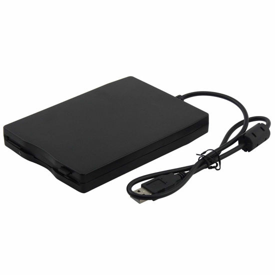 Picture of 3.5” USB 2.0 Data External Floppy Disk Drive 1.44 MB for Laptop PC Win 7/8/10 Mac