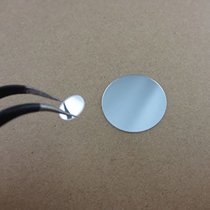 Picture of Optical Part For 1PC 850nm IR Infrared Filter Narrow Bandpass Filter Lens Round Center Half Bandwidth 30nm Invisible Light Pass Transmittance 86% (Diameter: D8x0.55mm)