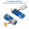 Picture of HLT Mini PCI-E to USB Adapter with SIM Card Slot for Module Transfer to USB Interface