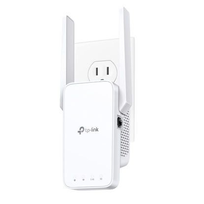 Picture of TP-Link AC750 WiFi Extender(RE215), Covers Up to 1500 Sq.ft and 20 Devices, Dual Band Wireless Repeater for Home, Internet Signal Booster with Ethernet Port (Renewed)